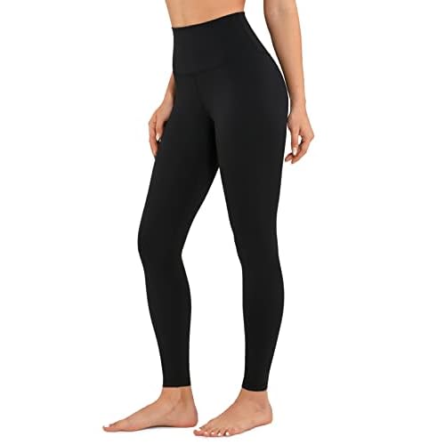CRZ YOGA Air Feeling High Waisted Leggings for Women 28'' - Warm Thick Workout Buttery Soft Yoga Pants Lounge