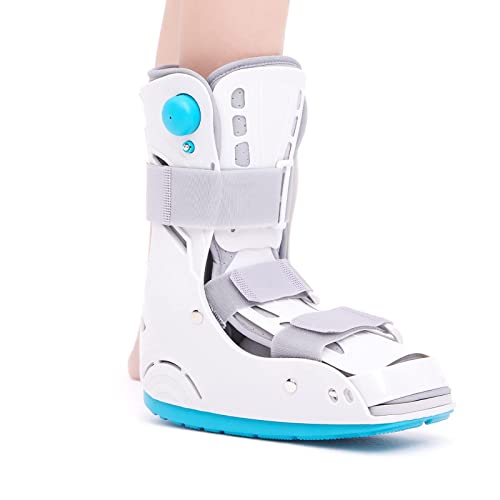 Medical Inflatable Walking Boot for Fractures & Ankle Support - L / Manual Inflation