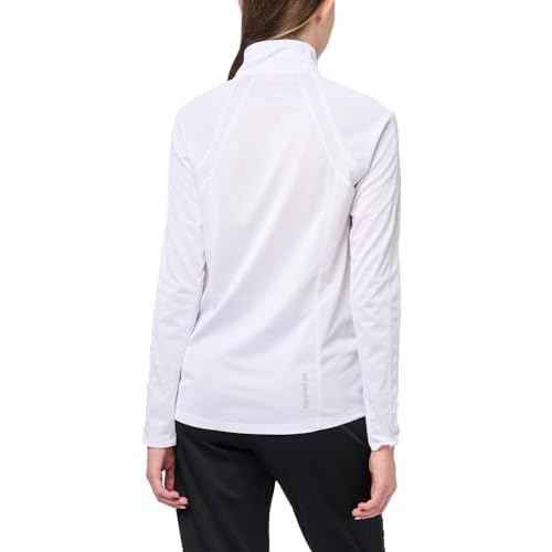 Ariat Women's Sunstopper 3.0 1/4 Zip Baselayer, White, Small