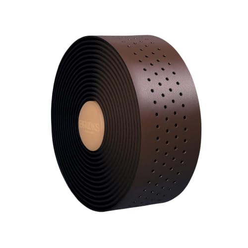 Waterproof Microfiber Handlebar Tape for Road Bikes - Brown, One Size