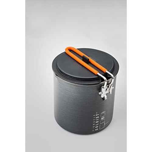 GSI Outdoors Pinnacle Soloist Kitchen Kit | Integrated Camp Cookware for Ultralight Backpacking and Camping