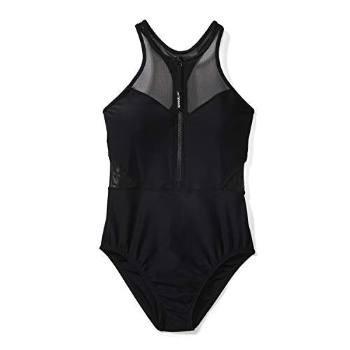 Speedo Women's Swimsuit One Piece High Neck Contemporary Cut
