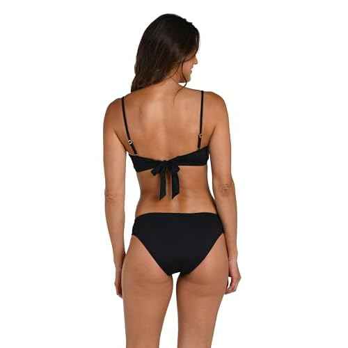 La Blanca Womens Island Goddess Bandeau Slider Swimsuit Top