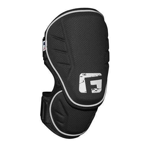 Baseball Elbow Guard - Impact-Absorbing Molded Protective Gear, Small-Medium, Black