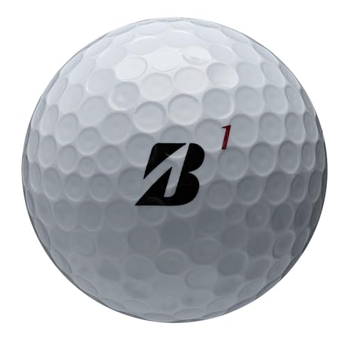 Bridgestone Golf Tour B X Golf Balls - White, 1 Dozen, Tiger Woods Edition, Prior Generation