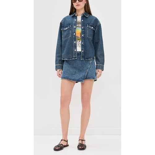 Madewell Women's Wrap Micro Mini Skort