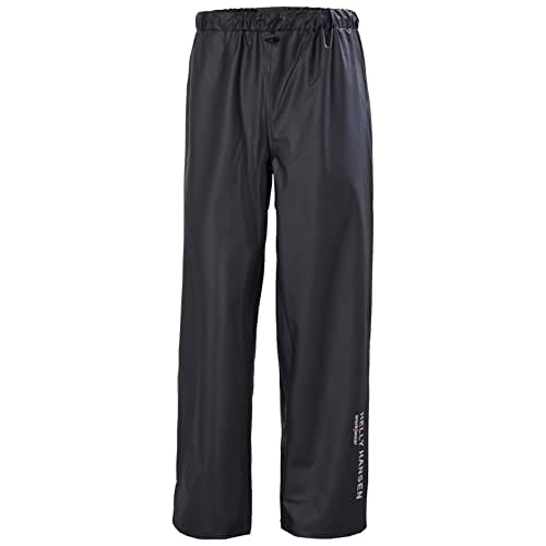 Helly-Hansen Workwear Voss Men's Waterproof Rain Pants - Elastic Waist, Adjustable Hem - Reflective Safety Waterproof Pant