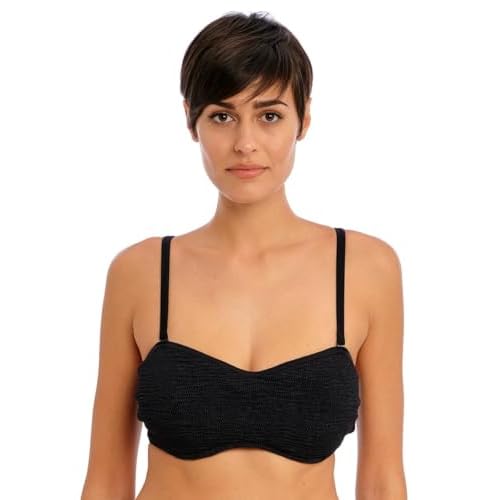 Freya Womens Ibiza Waves Underwire Bandeau Bikini Top