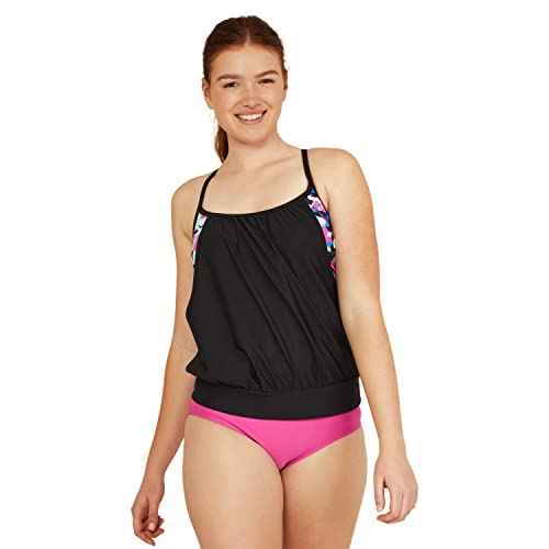 Speedo Women's Swimsuit Top Tankini Blouson