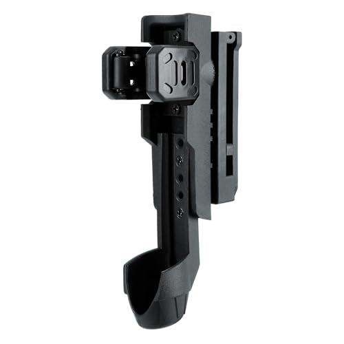 360° Rotating Telescopic Baton Holder for Duty Belts and MOLLE Gear
