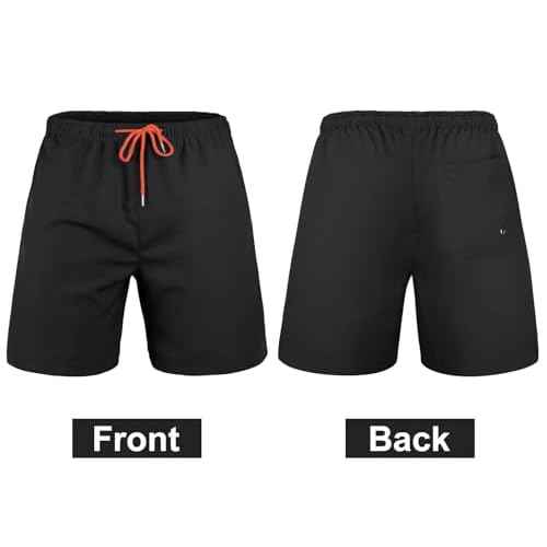 Mens Swim Trunks 7" Quick Dry Swim Shorts Swimsuit Swimming Trunks Swimwear with Pockets