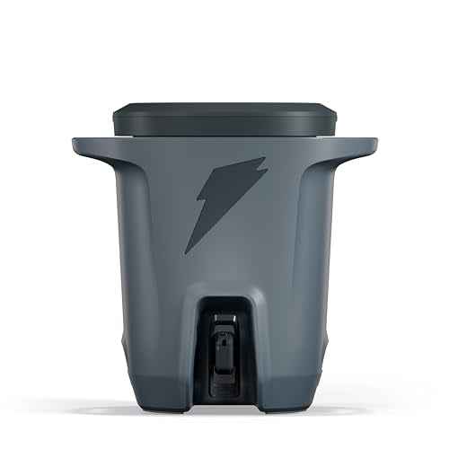 Gatorade Hydration Cooler, 6 Gallon, Grey