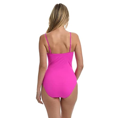 La Blanca Womens Island Goddess Bandeau One Piece SwimsuitOne Piece Swimsuit