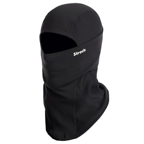 Sireck Ski Mask Balaclava Black Fleece Thermal Face Mask for Winter Men Women