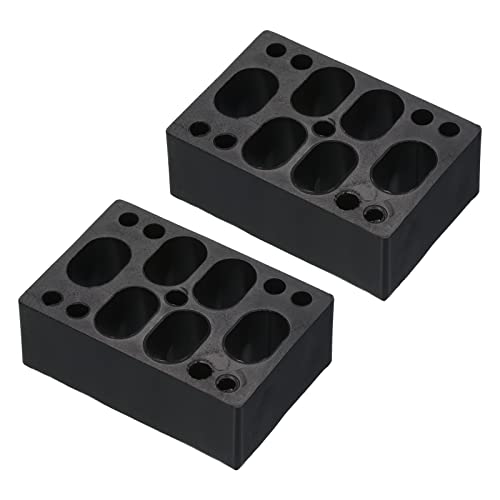 28mm Skateboard Riser Pads 2 Pack Angled Wedge Shock Absorbers for Trucks