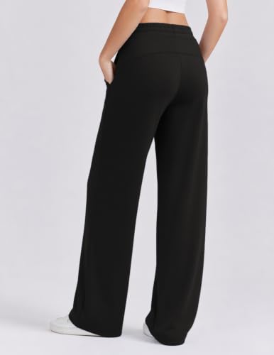 Petite Black Lounge Sets for Women Half Zip Tracksuit Fall 2026