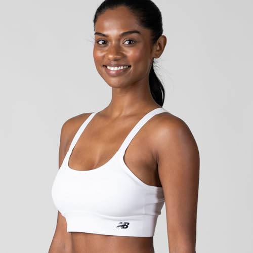 Large Seamless Sports Bra 3 Pack for Women - White Black Gray - Wirefree Athletic Bralette for Yoga and Training