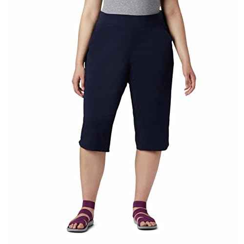 Columbia Women's Anytime Casual Capri, Stain Resistant, Sun Protection