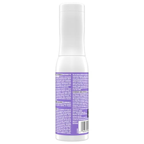 OFF! Clean Feel Insect Repellent Misting Spray, Fragrance-Free Bug Spray for Lasting Protection from Mosquitoes, 6 oz