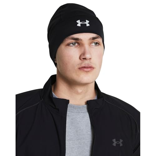 Under Armour Men's Storm Elements Beanie - Reflective Black / Black