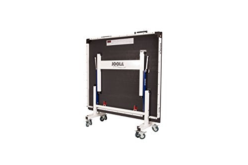 JOOLA Rally TL Professional MDF Indoor Ping Pong Table w/ Quick Clamp Table Tennis Net & Post Set - 10 Minute Easy Assembly - Corner Ball Holders - Tournament Quality - Includes Playback Mode