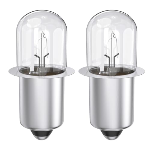 18V Xenon Flashlight Bulb 2 Pack for Cordless Worklights and Flashlights