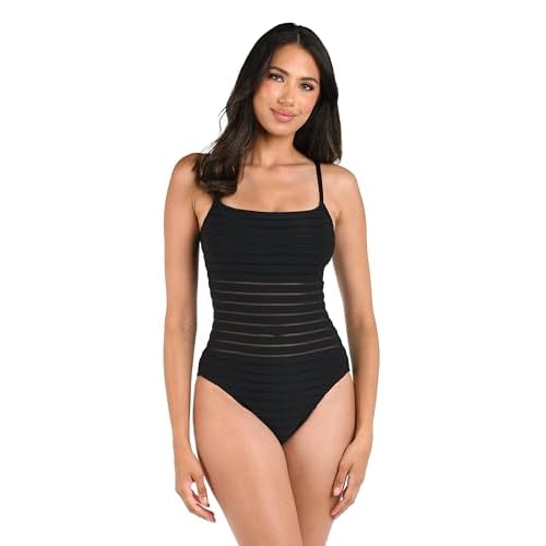 La Blanca Women's One Piece Swimsuit Lingerie Tummy Control Bathing Suit