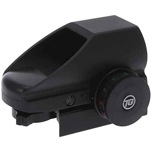 TRUGLO Tru-Brite 34mm x 24mm Hunting Shooting Durable Lightweight Compact Parallax Free Waterproof Shock Resistant Adjustable Red/Green Dual-Color Dot Sight | Battery Included