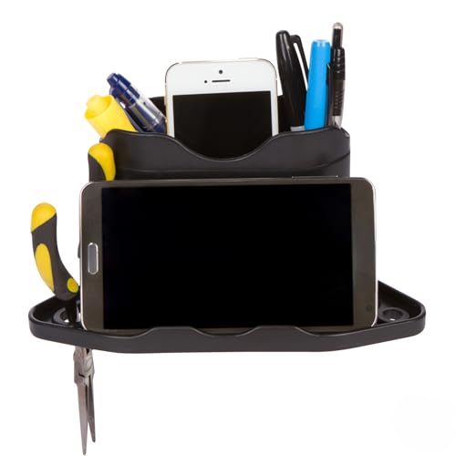 Universal Phone Holder with Strap for Boat Golf Cart Marine Gear Black