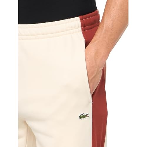 Lacoste Men's Tapered Fit Colorblock Trackpants