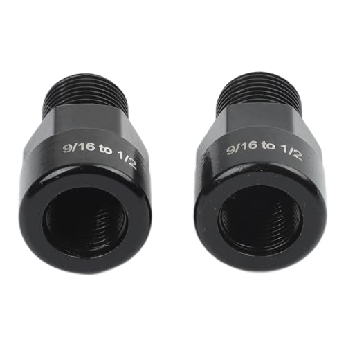 Bike Pedal Adapter - Aluminum Alloy 9/16 inch to 1/2 inch Pedal Spacer for Bikes (Variation of THIS listing)