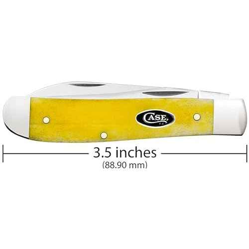 Case Cutlery CA20031: Mini Trapper Yellow Bone