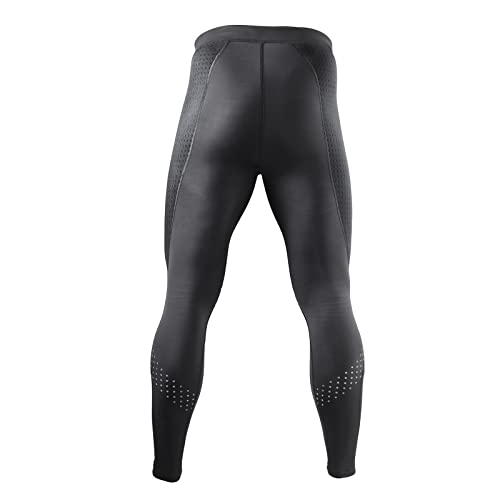 Rehband UD Runner¢¥s Knee/ITBS, Thermal Zone Tights for Men, Compression Tights for Running & Athletics