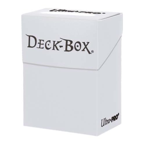 Ultra Pro - PRO 80+ Card Deck Box (White) - Protect Valuable Sports ca ...