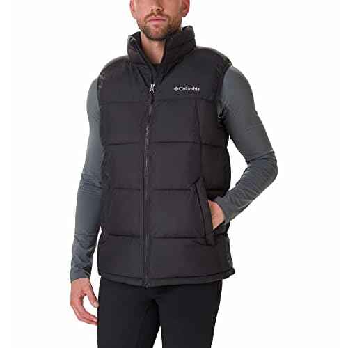 Columbia Mens Pike Lake Vest Black (Small)