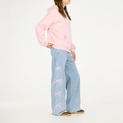 Forever 21 womens Oversized Fleece Hoodie With Kangaroo Pocket