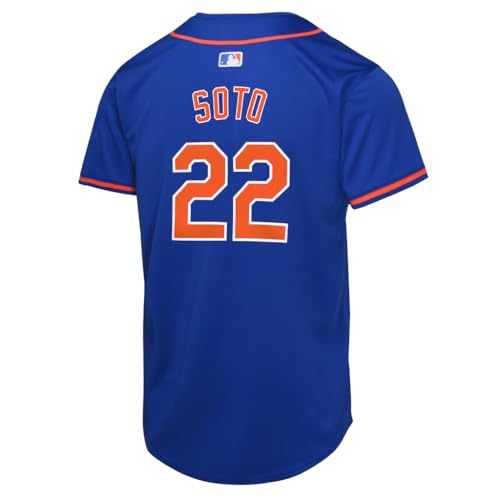Youth MLB Jersey Juan Soto New York Mets Blue Alternate 10-12
