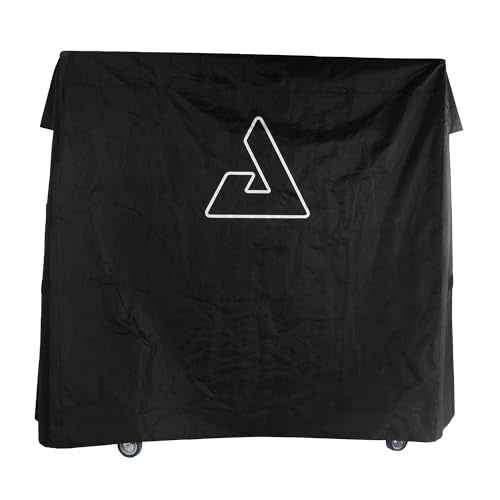 JOOLA Waterproof Ping Pong Table Cover ? Heavy-Duty, Outdoor Protection - Table Tennis Cover for Garage, Basement, Indoors or Outside - Fits Large & Small Folding Ping Pong Tables in Upright Position