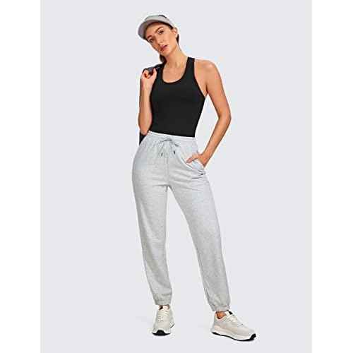 CRZ YOGA Butterluxe Racerback Workout Tank Tops for Women Tight Sleeveless Camisole Gym Athletic Yoga Shirts
