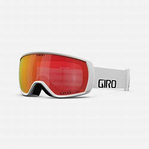 Giro Balance Snow Goggles 2023 - Whitewordmark Frame with Vivid Ember Lens Medium