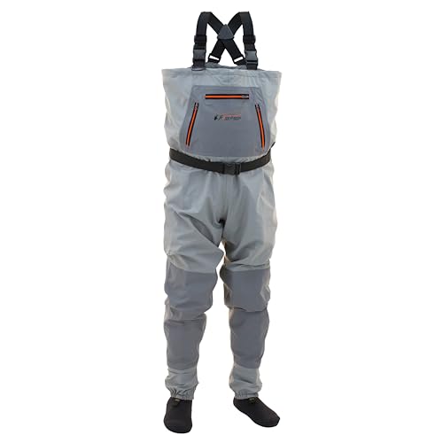 FROGG TOGGS Hellbender Breathable Waterproof Stockingfoot Fishing Chest Wader for Fishing