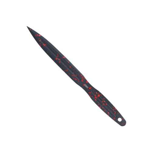 CRKT Onion Throwing Knives Fixed Blades with Sheath: 1050 Carbon Steel Plain Edge Blades, Throwing Knives Set of 3, K930RKP