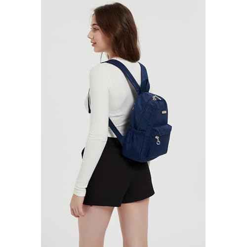 AOTIAN Mini Lightweight 11.8 Inch Backpack Durable Travel Hiking Women and Girls Small Daypack, 7 Liters Blue