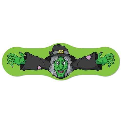 Fun Monsters Adhesive Bandages from Hug-a-Booboo! Spooky Halloween Bandages That Hug! Favorite Scary Monster Characters - Vampire, Witch, Wolfman and Mummy with Hugging Arms! Fun as Stickers 24 Ct Box
