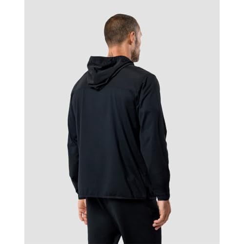INTO THE AM Mens Windbreaker Jacket S-4XL - Lightweight Athletic Shell for Running, Gym & Outdoor