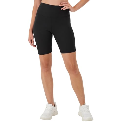 Hanes Women's Bike Shorts - Moves Athletic Shorts - 3 Inch - X-Large / 7.25 Inch / Black