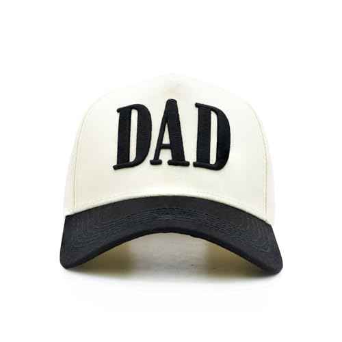 Dad Hats for Men, Vintage Two Tone Hat, New Dad Gifts for Husband, Fathers Day Birthday Gifts from Daughter Son Wife