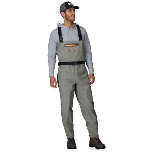 FROGG TOGGS Canyon II Breathable Waterproof Stockingfoot Fishing Chest Wader for Fishing