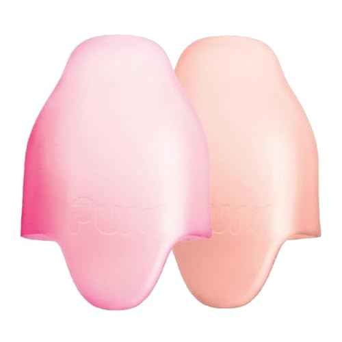 Pura Kiki Nipple/Spout Silicone Travel Covers - Pura Lids Compatible | Plastic-Free, Medical Grade, MadeSafe Certified | Prevents Leaks & Spills, Secure Fit | 2-Piece (Rose + Carrot)