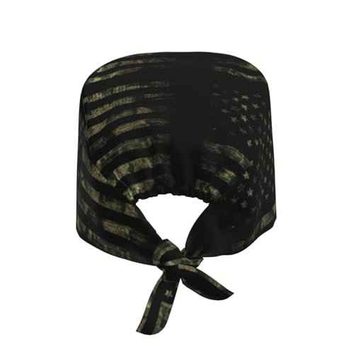 Adjustable Working Cap Breathable Unisex Women Men Elastic Bandage Tie Back Hats Scrub Nursing Doctor Surgeon Cap
